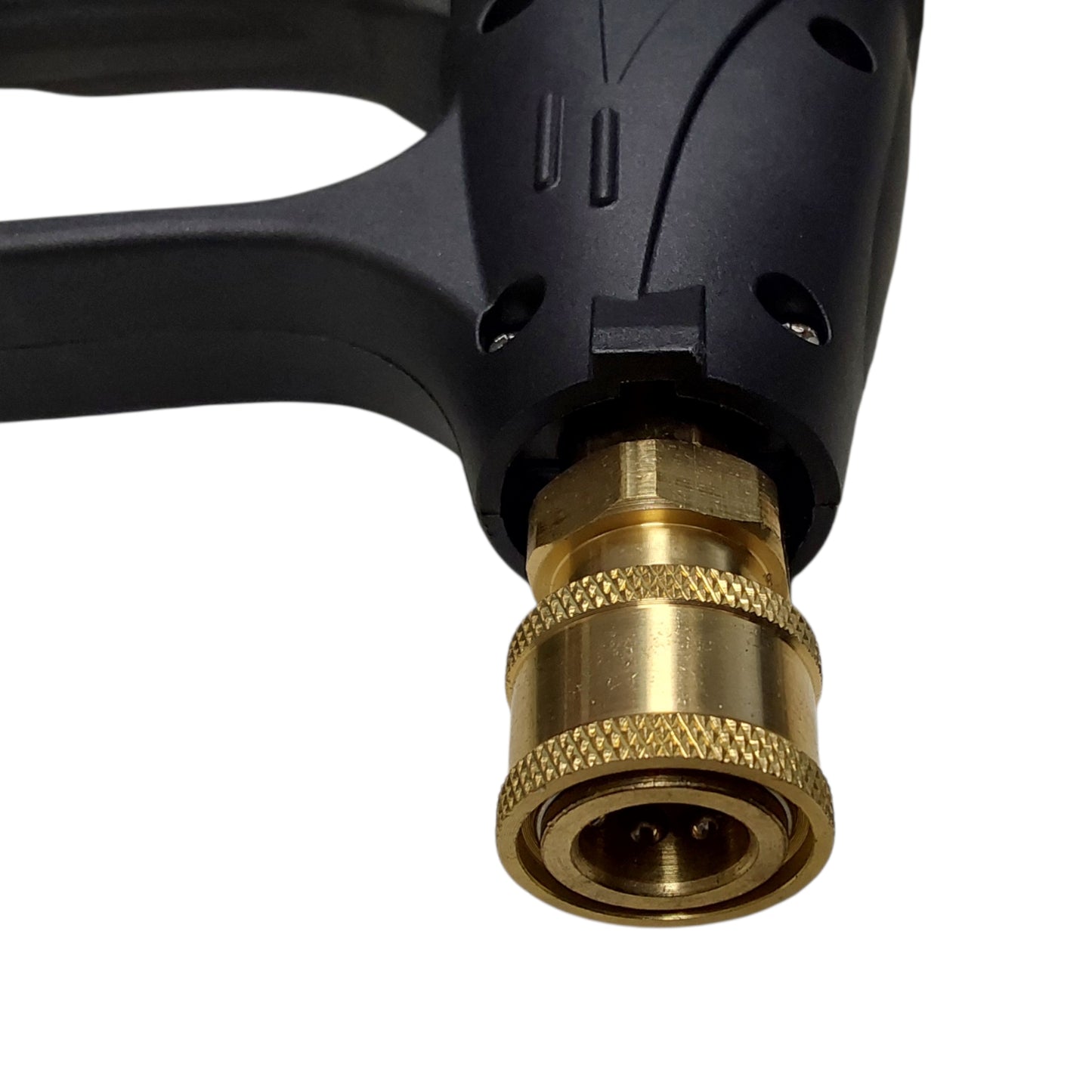 Proven Part Pressure Washer Guns 3/8" Temperature Rating: 150)300)?C (F?) Pressure Rating: 5000 PSI 10.5 Gpm M22 3/8Female C-87