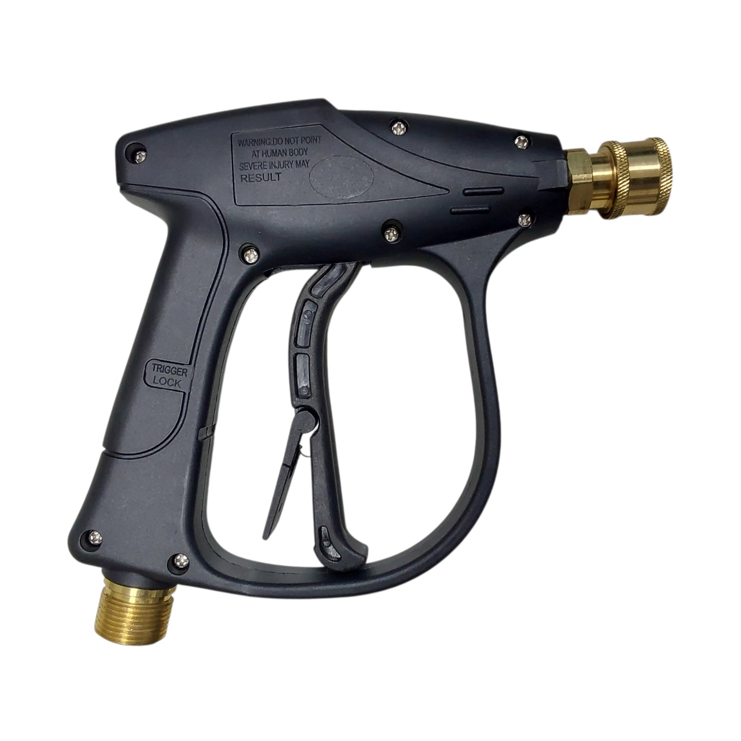 Proven Part Pressure Washer Guns 3/8" Temperature Rating: 150)300)?C (F?) Pressure Rating: 5000 PSI 10.5 Gpm M22 3/8Female C-87