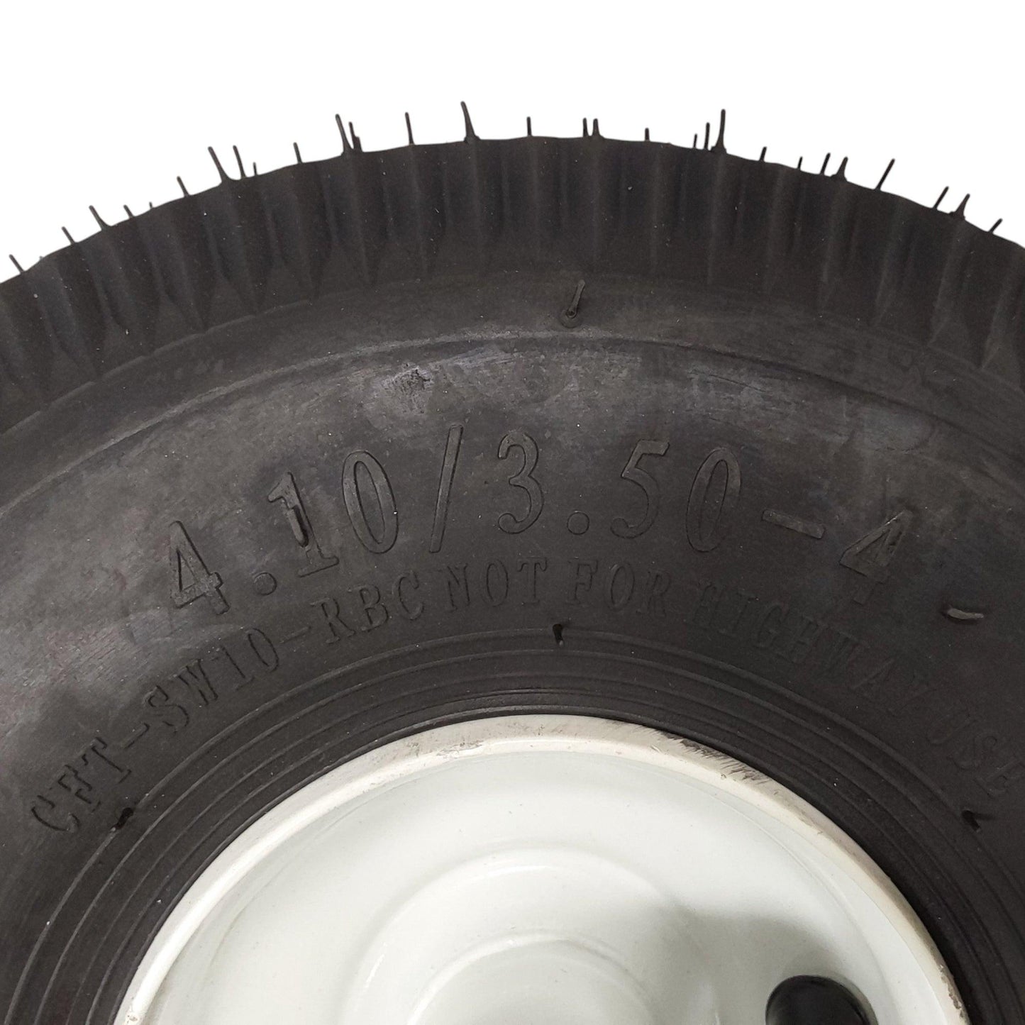 Proven Part 2 Pack Inflatable Tire and Wheel For Exmark and For Toro 105-3471 4.10/3.5-4