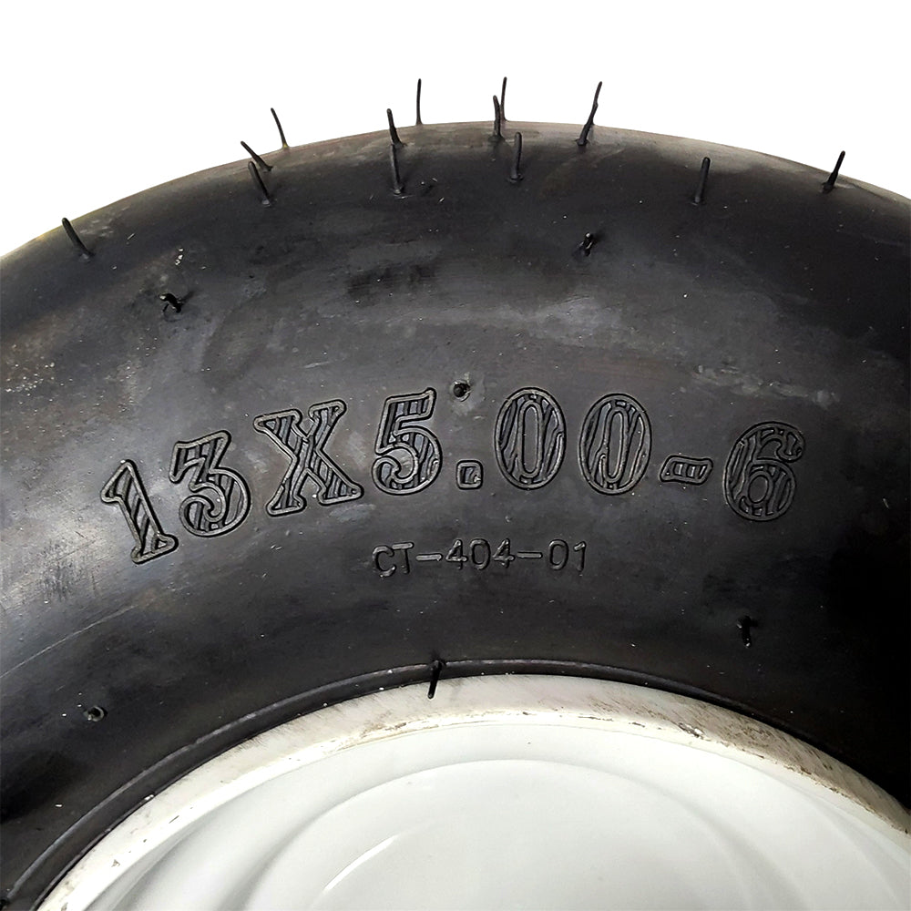 (2) Proven Part Air Filled Tubeless 13X5.00-6 Fits Exmark 1-633002 Lazer Z