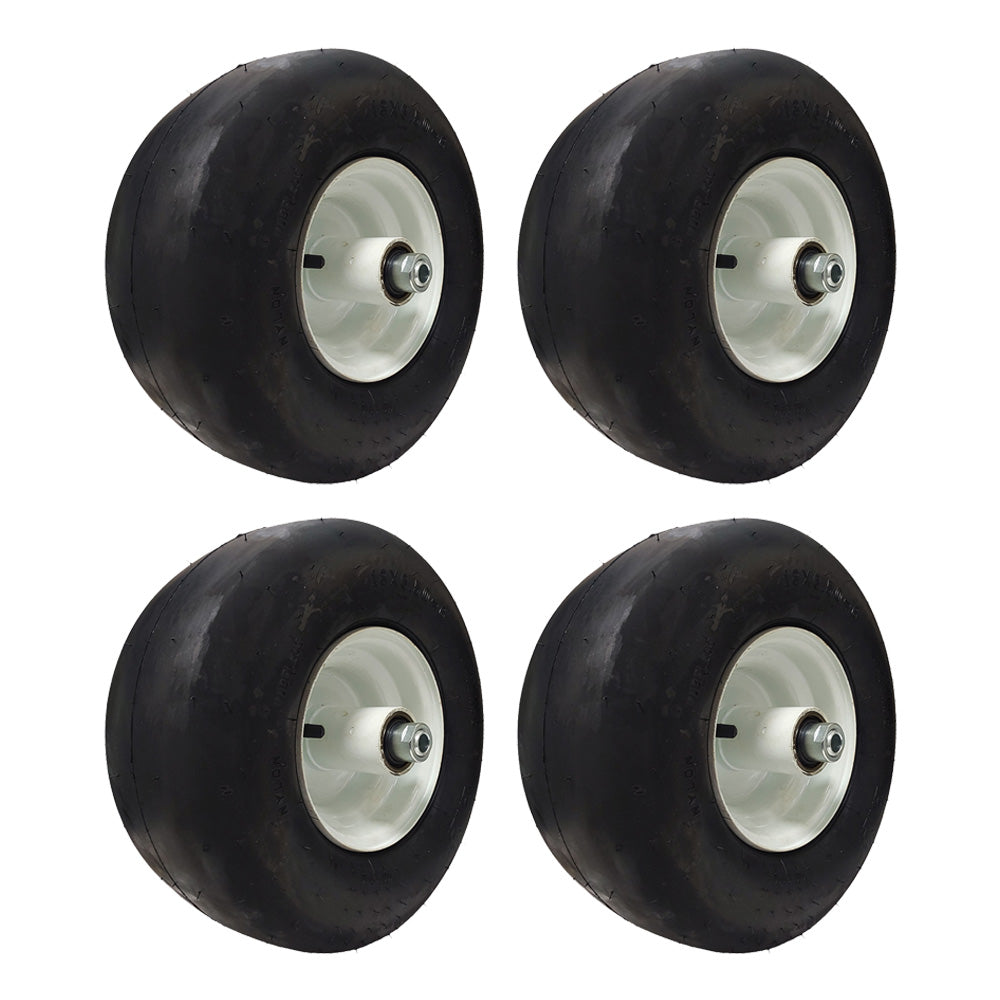 Pieza probada 13X6.50-6 Llanta antipinchazos, llanta blanca para Exmark y Toro