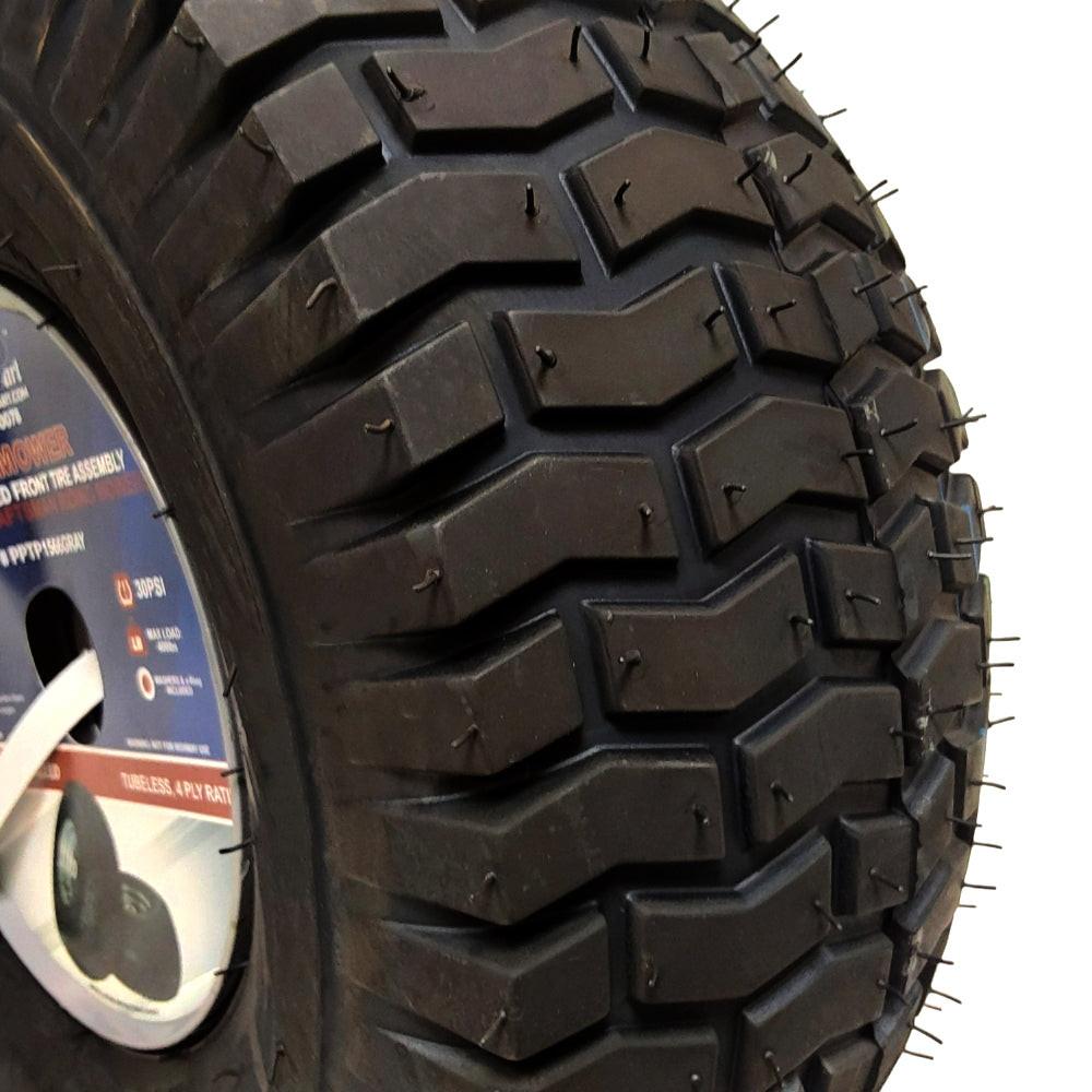 Proven Part Front Tire and Rim 15x6-6 For Craftsman For MTD For Cub Cadet