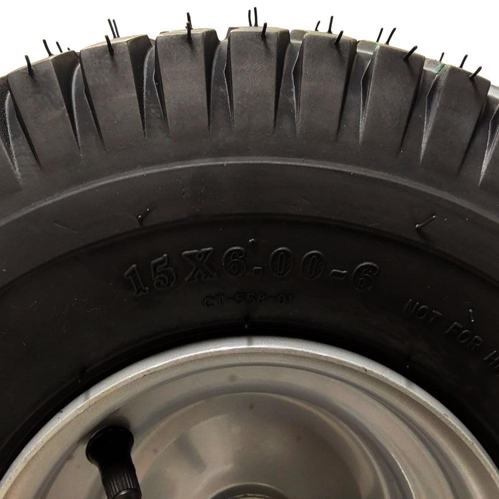 Proven Part Front Tire and Rim 15x6-6 For Craftsman For MTD For Cub Cadet