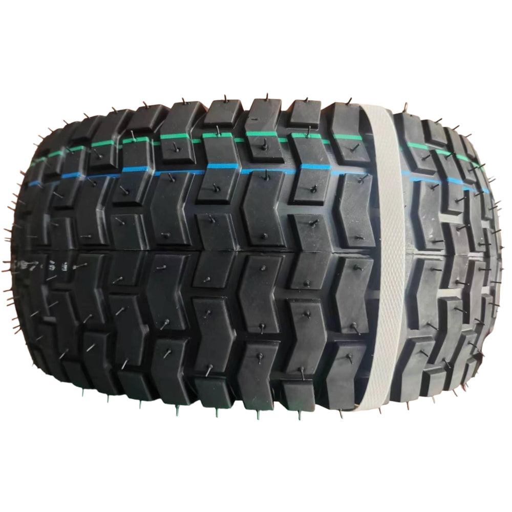 Proven Part 2-Pack Front Tire and Rim 15x6-6 For Craftsman For Husqvarna 532106222 With Dust Covers