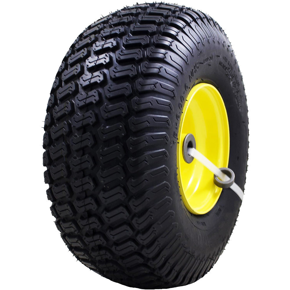 Proven Part Front Tire and Rim 15x6-6 For John Deere GY20638 D100, D105, D110, D120, D125, D130, D140, D150, D155