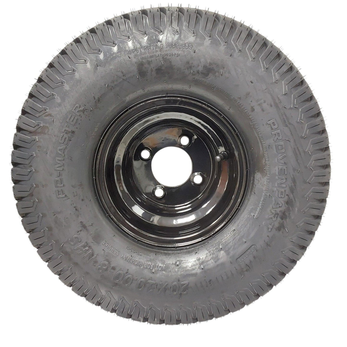 Proven Part 2-Pack Rear Wheel Assembly 20x10-8 For Wright Stander 72410045 72410053