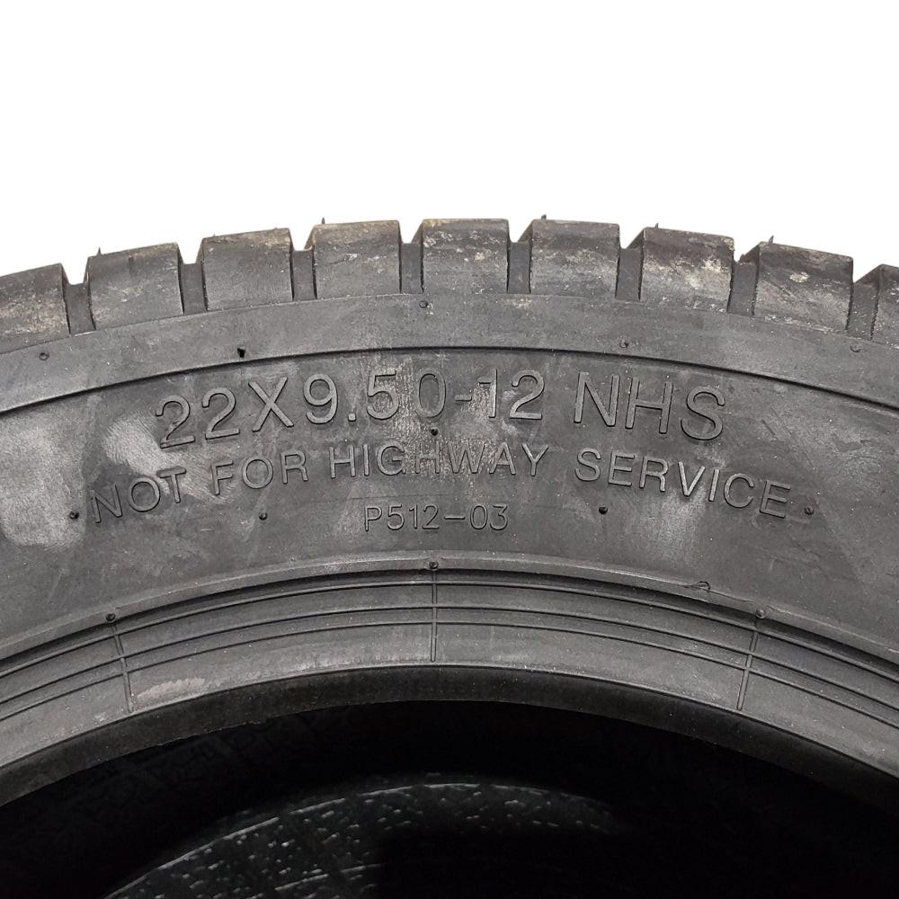 Proven Part 2-Pack Rubber Tires 22X9.5-12 - Proven Part
