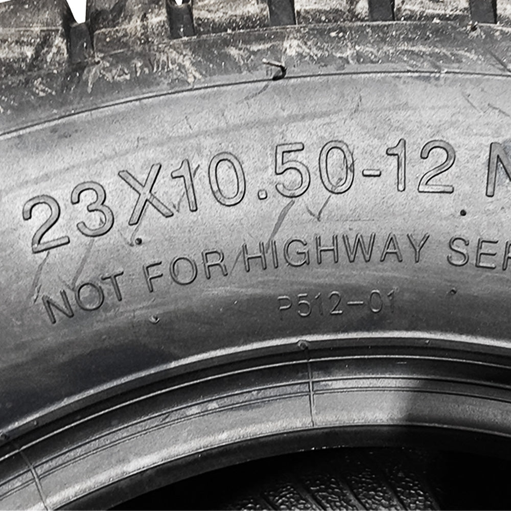 Proven Part 2-Pack Rubber Tires 23X10.5-12