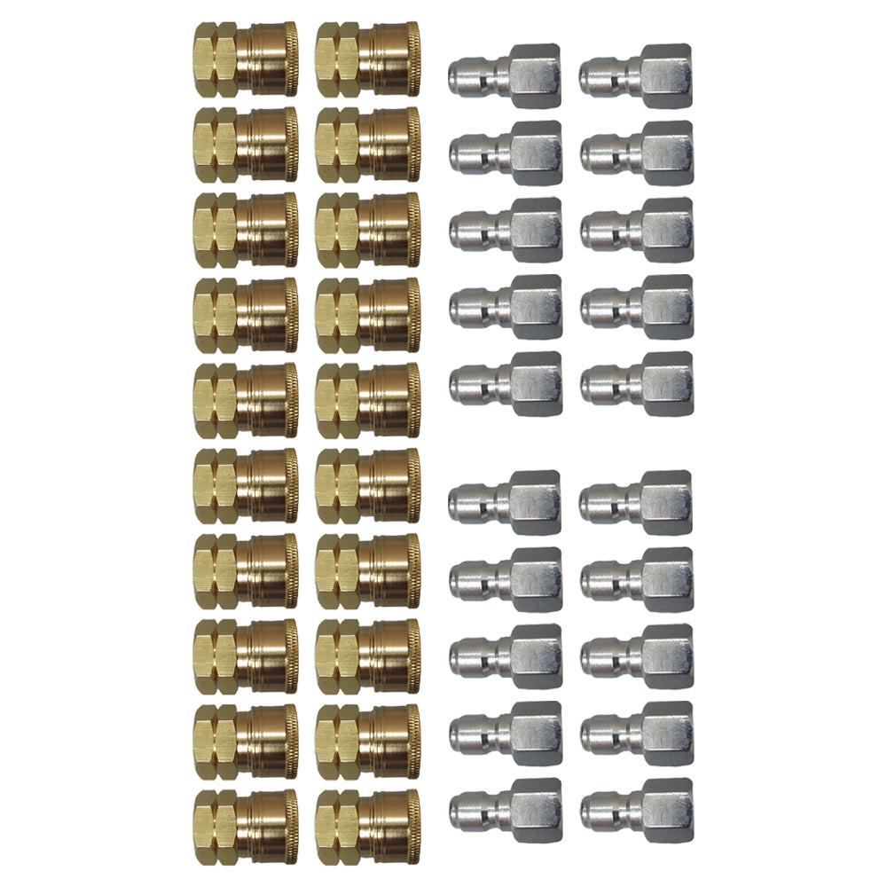 Proven Part Quick Connect To 3/8" Female and Plug 3/8" Female Stainless