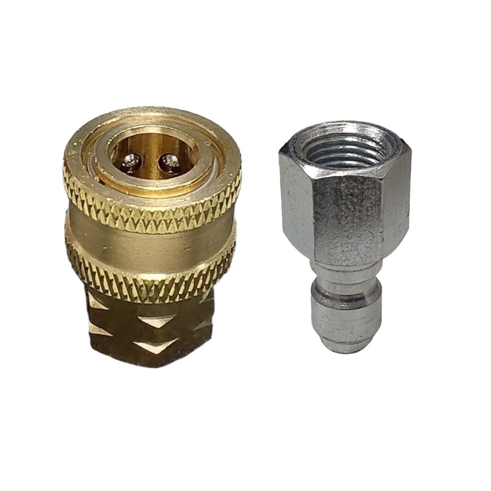 Proven Part 1/4" Quick Connect X 1/4" Npt Female and 1/4"m Quick Connect X 1/4" Female