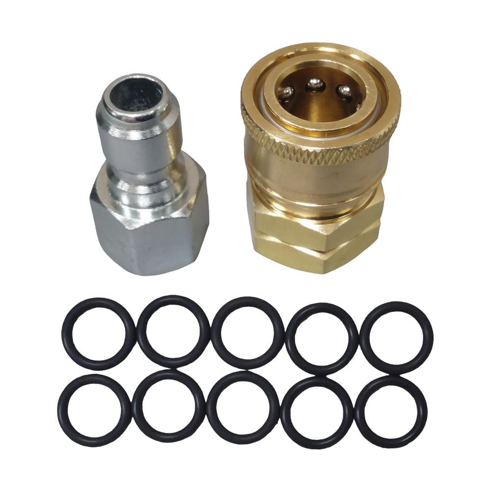 Proven Part Quick Connect To 3/8" Female, Plug 3/8" Female Stainless, 10 PK 3/8" High Temperature O-Rings