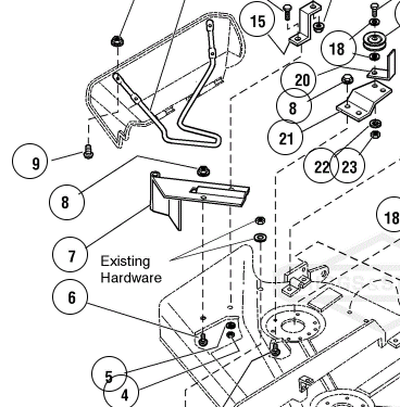 Proven Part Simplicity 1722546Asm Pivot Bracket Assembly