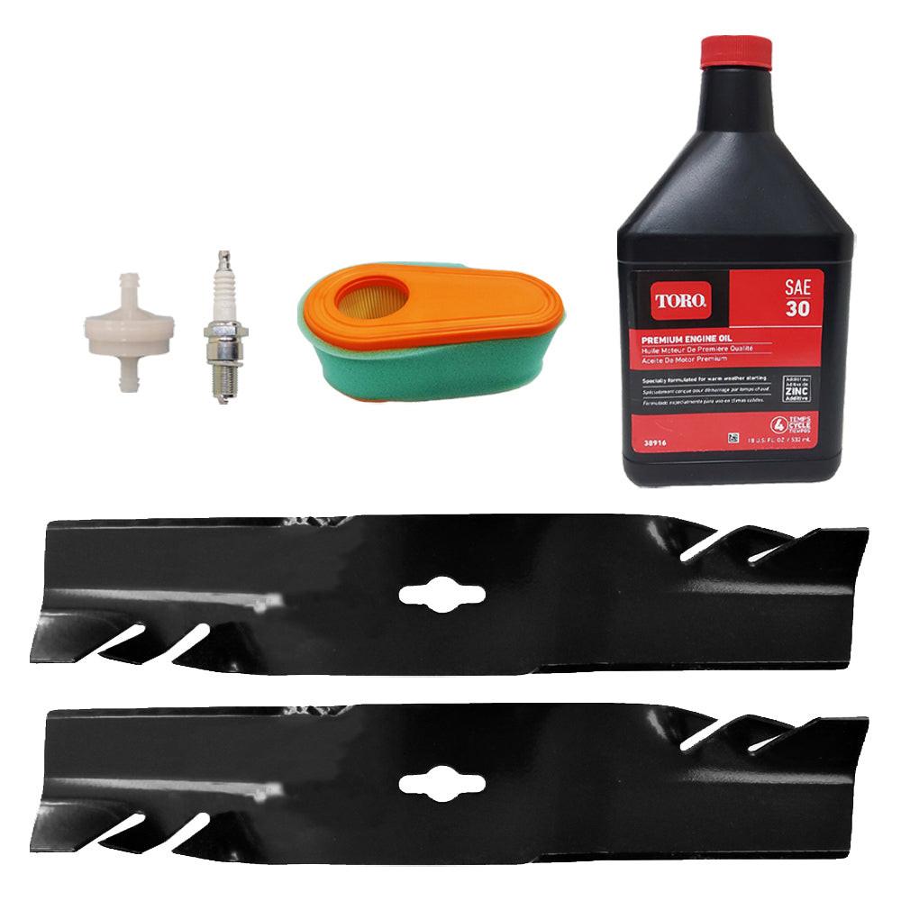 Proven Part Maintenance Kit Gator Style Blades Fits Toro TimeMaster 30”, 20199, 20199, 20200, 20975, 20977, 22205TE, 22207