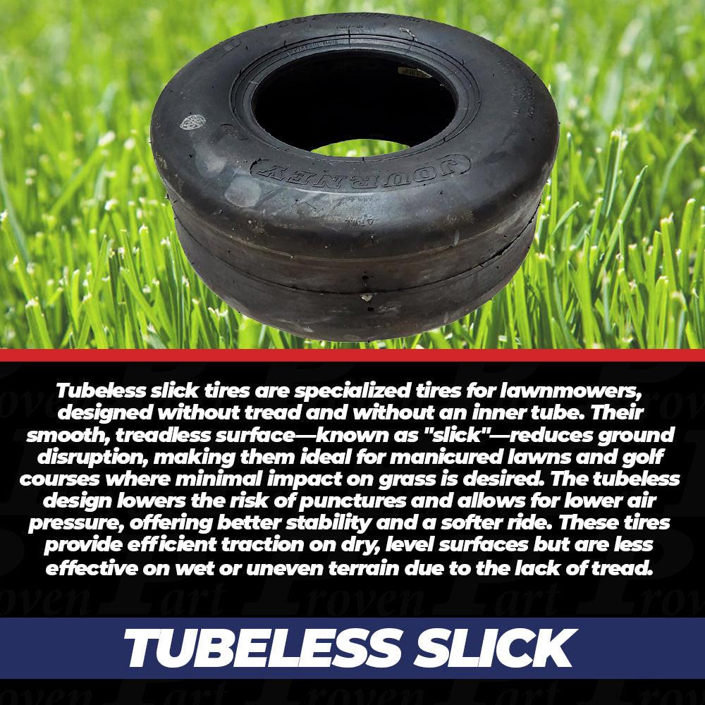 Proven Part Rubber Tire 9X3.5-4 - Proven Part