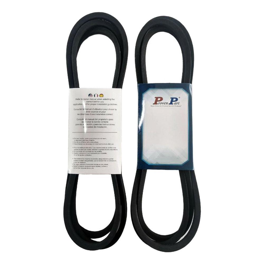 Proven (2) Part Lawn Mower Belt Fits Snapper Simplicity 7100425 7100425SM Fits 532197242 5/8 X 139