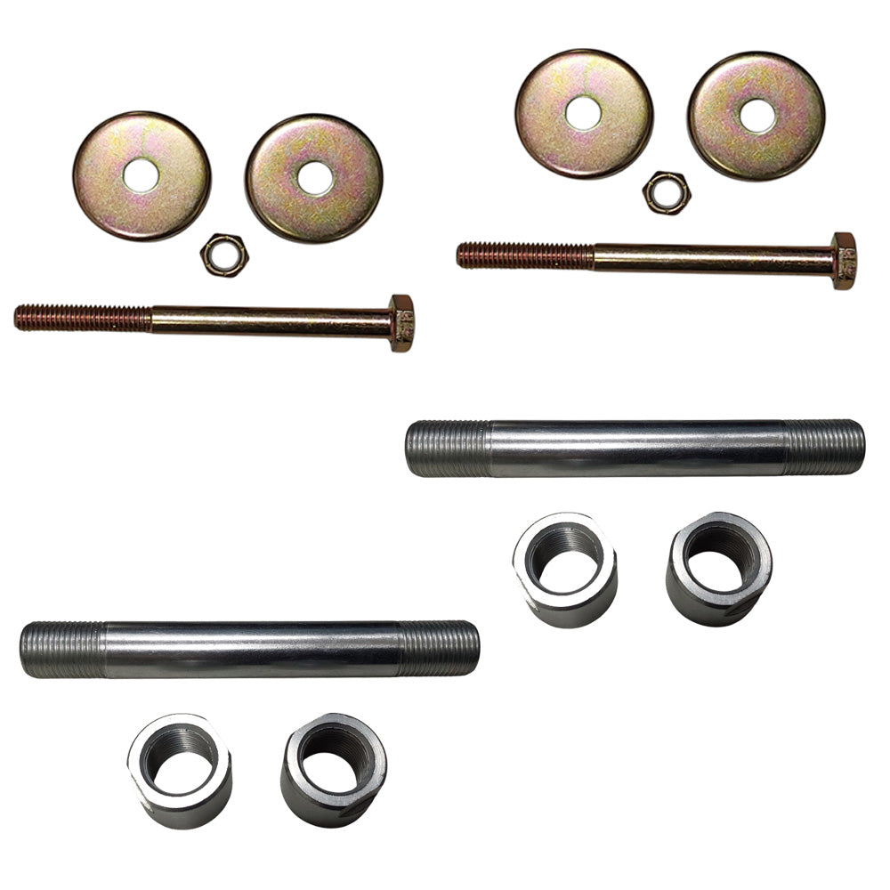 Proven Part 2-Pack Bearing Sleeve and Axle Bolt For Toro 11x4-5 No Flat Wheels 126-5359 103-3157