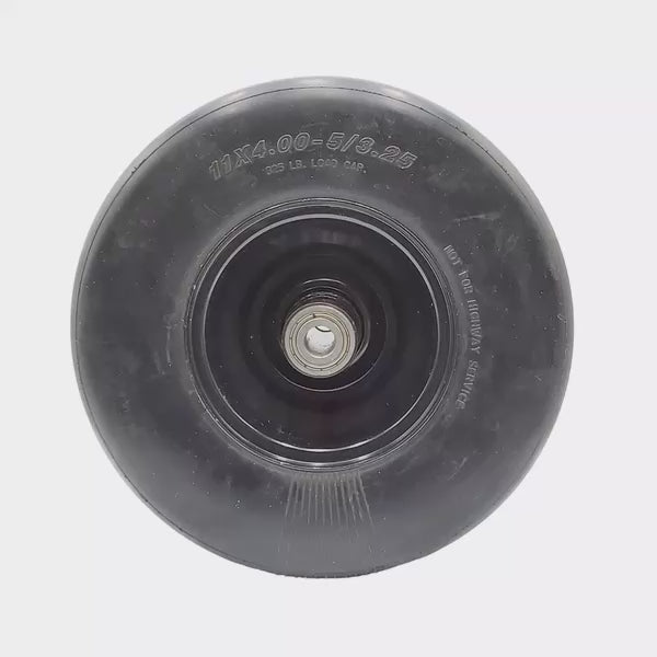 Proven Part 2 Pack 11X4-5 Black Rim Front Solid Puncture