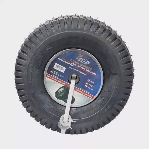 Proven Part Front Tire and Rim 15x6-6 For Craftsman 634-05067-0961