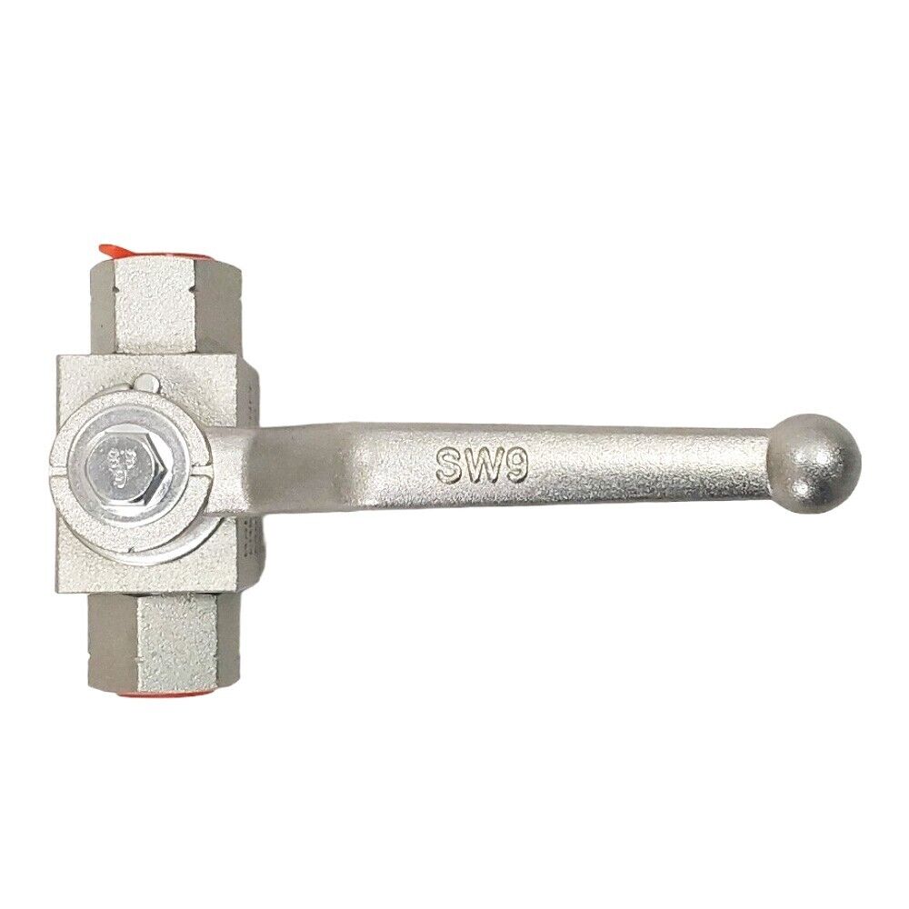 Proven Part Hydraulic High Pressure Shut-Off Ball Valve 2 Way 1/4 Inch Npt 5000 PSI