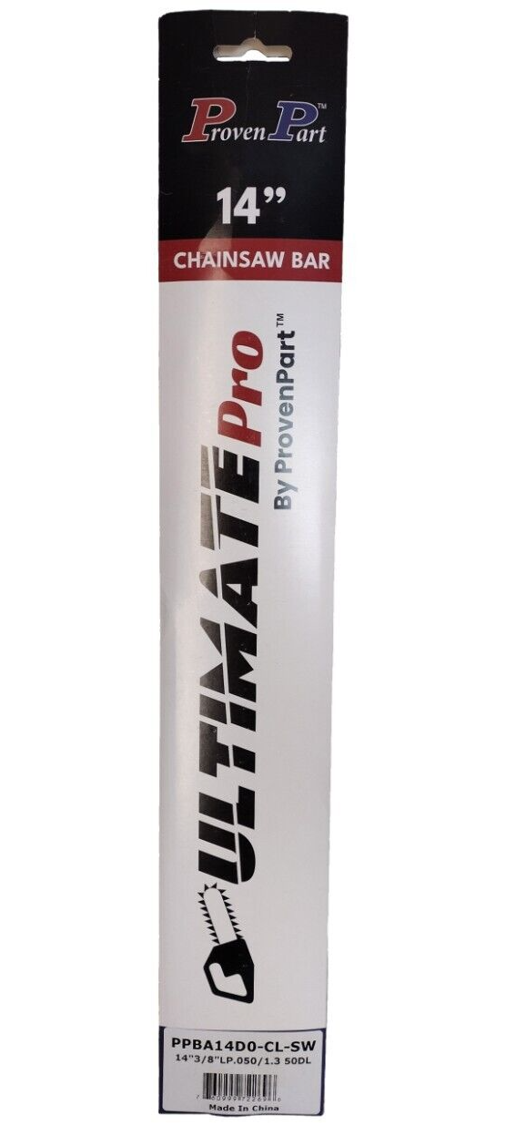 Proven Part New 14" Bar For Stihl 3005-000-4809 3/8" Pitch .050" Gauge 50 Drive Links