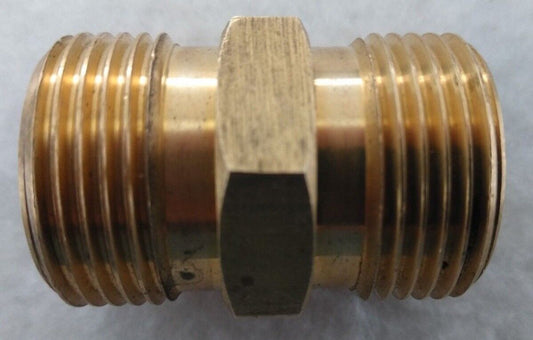 Proven Part Screw-Type Disconnect Fitting M22Male - M22Male Brass