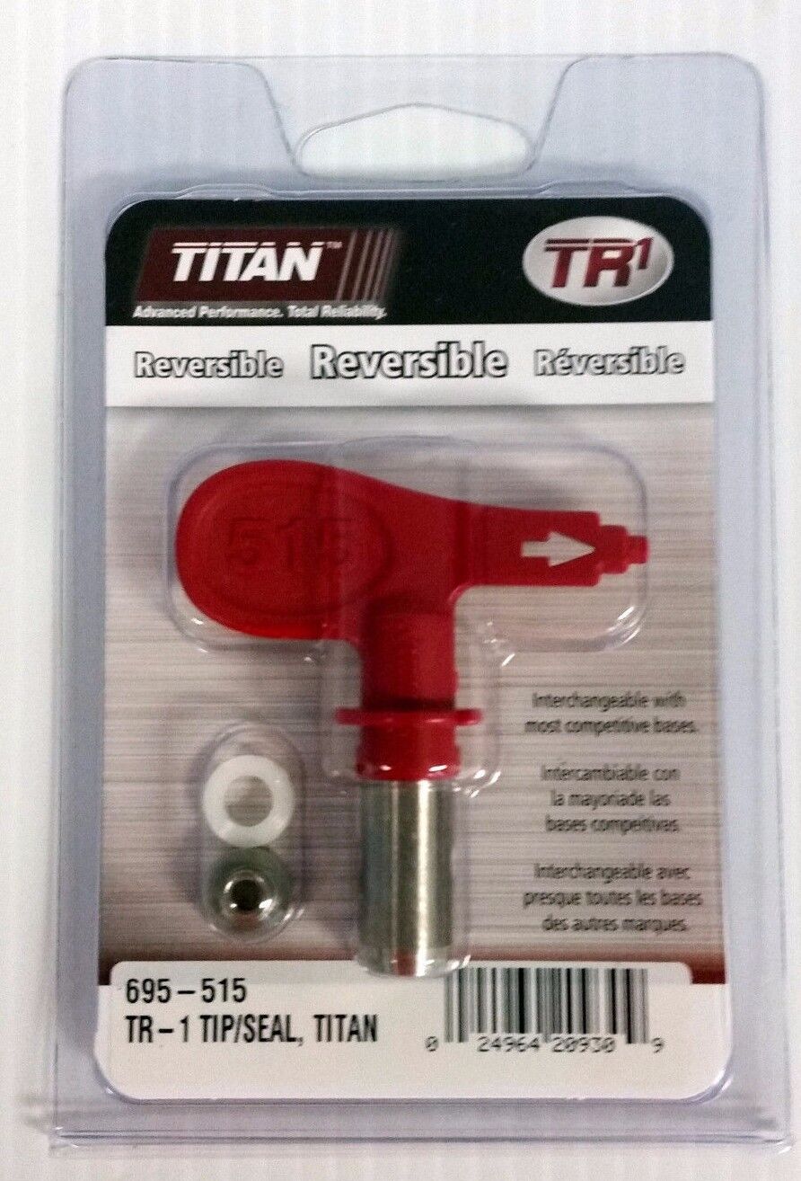 PREMIUM TITAN TR-1 695-515 REVERSIBLE AIRLESS SPRAY TIP