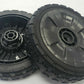 44710-VL0-T00ZA FRONT SET LAWNMOWER WHEELS FOR HONDA HRR AND HRS