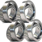 PACK OF 4 TAPERED ROLLER BEARINGS REPLACE 1-633585 1-633584 LM11949 LM11910