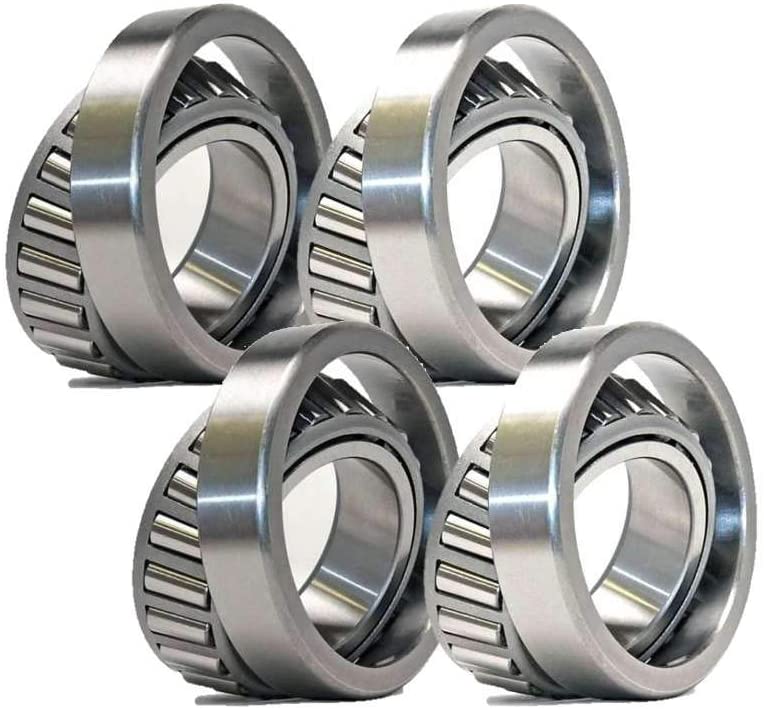 PACK OF 4 TAPERED ROLLER BEARINGS REPLACE 1-633585 1-633584 LM11949 LM11910