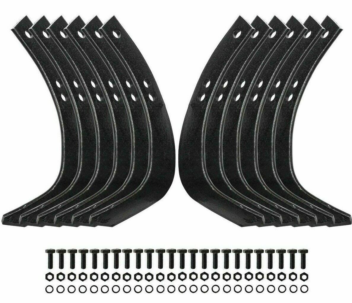 Proven Part Set Of 12 Roto Tiller Tines 1901118A 1901118 742-0105 742-0106