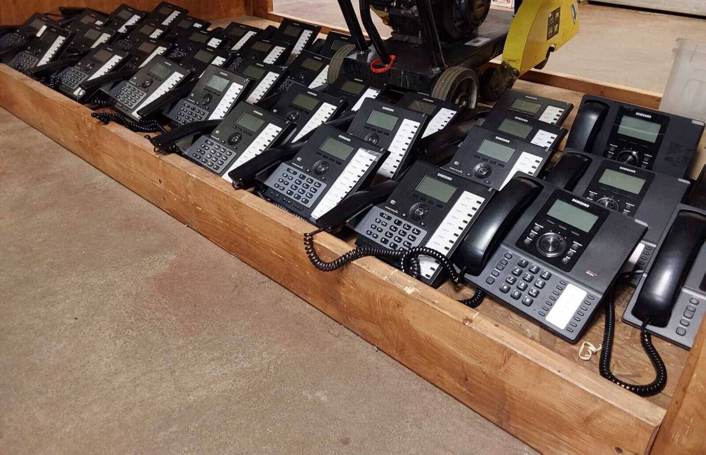 Pieza probada del sistema telefónico Samsung Officeserv Os7200