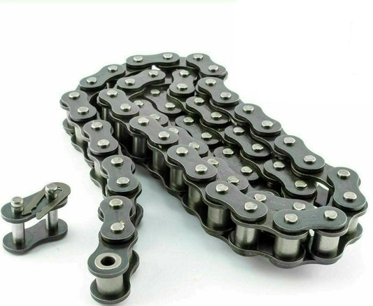 #40 ROLLER CHAIN X 3 FEET + FREE CONNECTING LINK