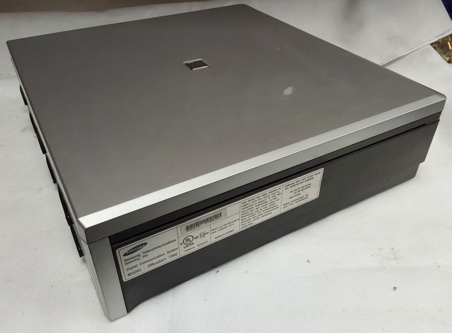 Pieza probada del sistema telefónico Samsung Officeserv Os7200
