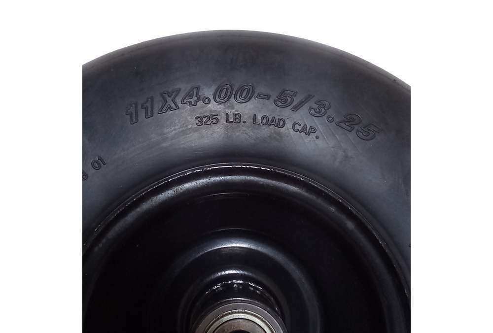 Proven Part 1734013SM No-Flat Solid Wheel and Tire Assembly 11X4X5