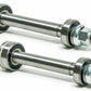 2-PACK SPINDLE SHAFTS FITS AYP 532137646 INCLUDES BEARINGS