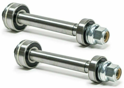 Proven Part 2-Pack Spindle Shafts Fits Ayp 532137646 Includes Bearings