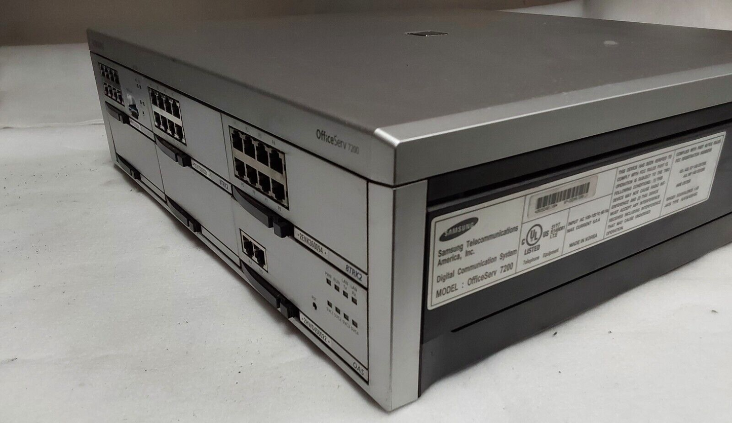 Pieza probada del sistema telefónico Samsung Officeserv Os7200